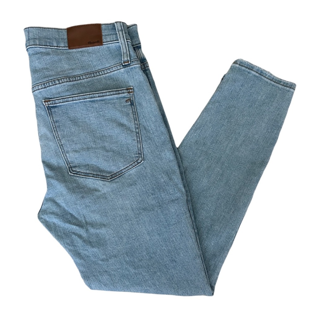 Madewell 9” High Rise Skinny Jeans Size 30 Button Fly Light Wash